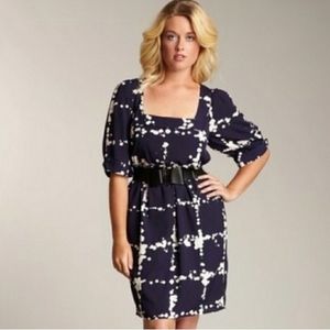 Jessica simpson dress black taupe size 4